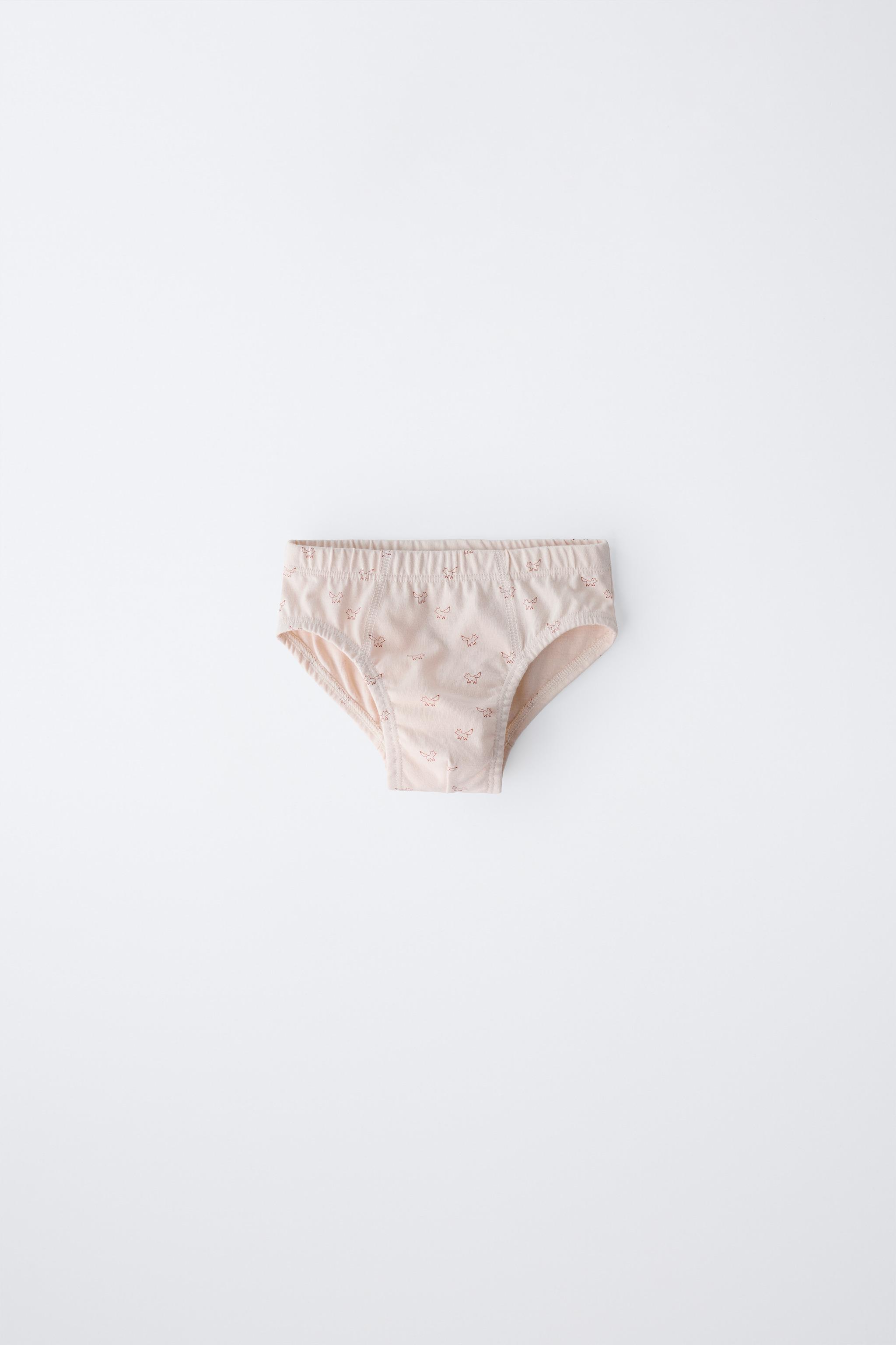1 1/2-6 YEARS/ SIX-PACK OF ANIMAL UNDERWEAR